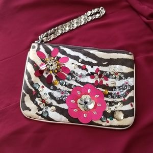 Express Animal Print Pouch